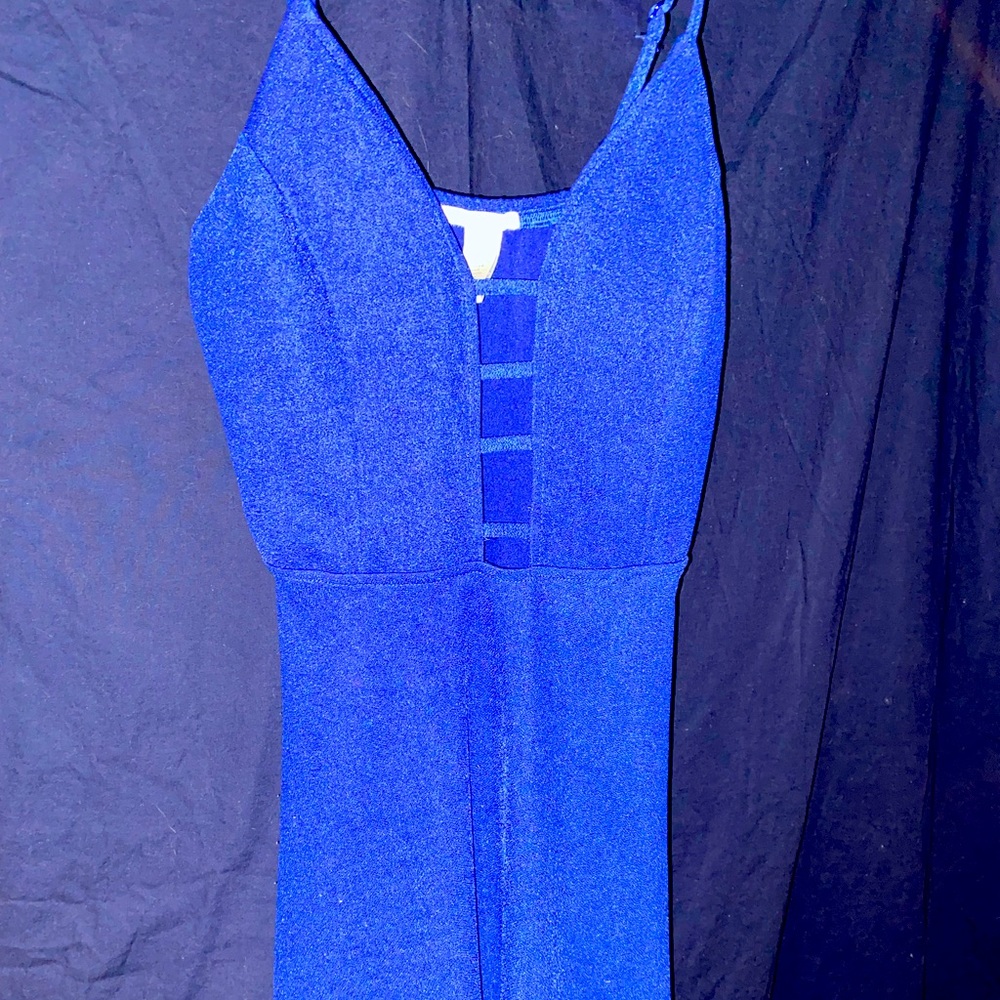 Cute blue cocktail dress
